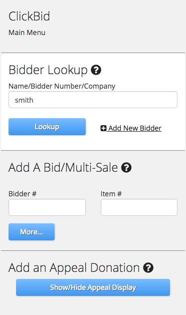 ClickBid Butler